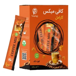 کافی میکس کاراملی ساشه 10 عددی