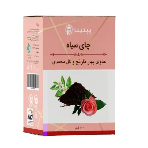 چای سیاه بهار نارنج و گل محمدی 100 گرمی