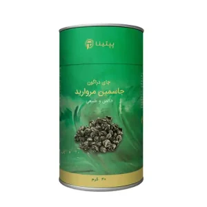 چای جاسمین مروارید قوطی 40 گرمی