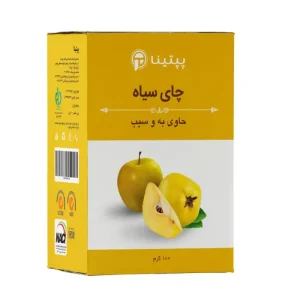 چای سیاه به و سیب جعبه 100 گرمی