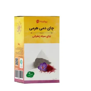 چای سیاه زعفرانی هرمی 10 عددی