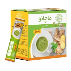 پودر ماچا زنجبیل ساشه 30 عددی ماچانو