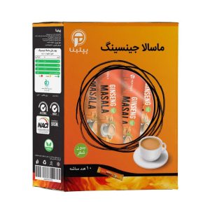 چای ماسالا جینسینگ تشریفاتی پپتینا ساشه 10 عددی