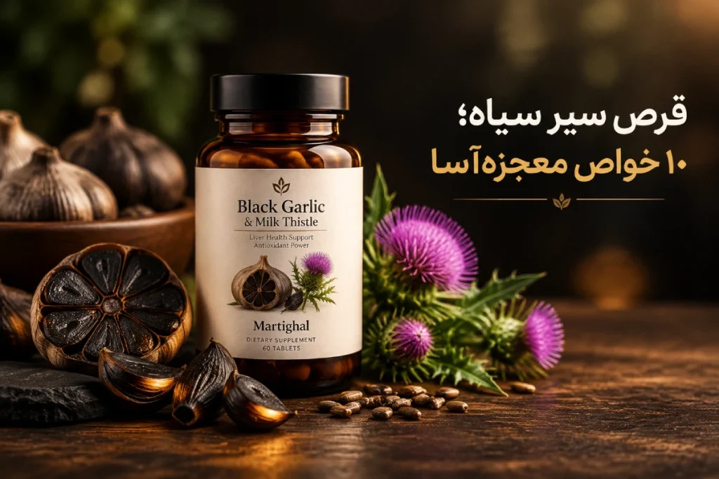 قرص سیر سیاه برای چی خوبه؟ ۱۰ خواص معجزه‌آسا + طریقه مصرف و عوارض