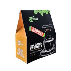 شیرین کننده اریتریتول و استویا زعفران ساشه 50 عددی