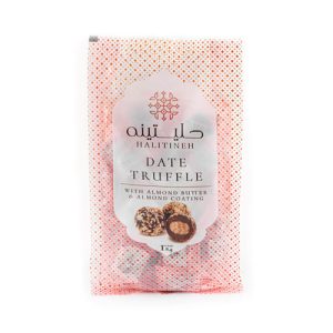 ترافل خرما با مغز کره بادام درختی حلیتینه 1000 گرم