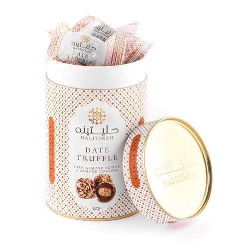 ترافل خرما با مغز بادام درختی 300 گرم