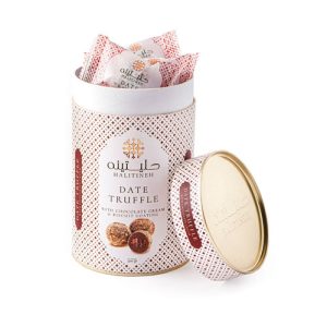 ترافل خرما با مغز کرم شکلات و روکش پودر بیسکوئیت 300 گرم