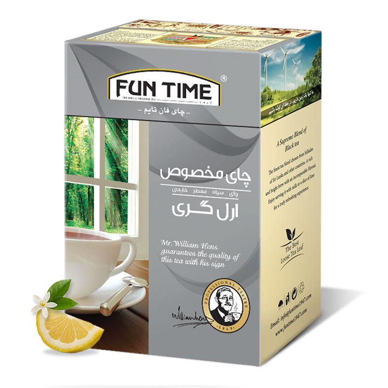 چای سیاه ارل گری 100 گرمی پاکتی