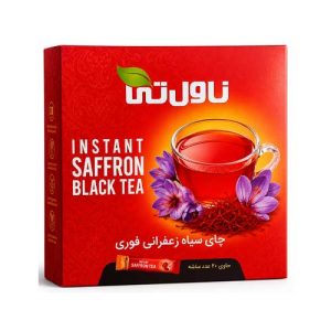 چای سیاه فوری زعفرانی ناولتی بسته 30 عددی