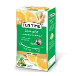 چای دسر سبز لیمو و زنجبیل فان تایم