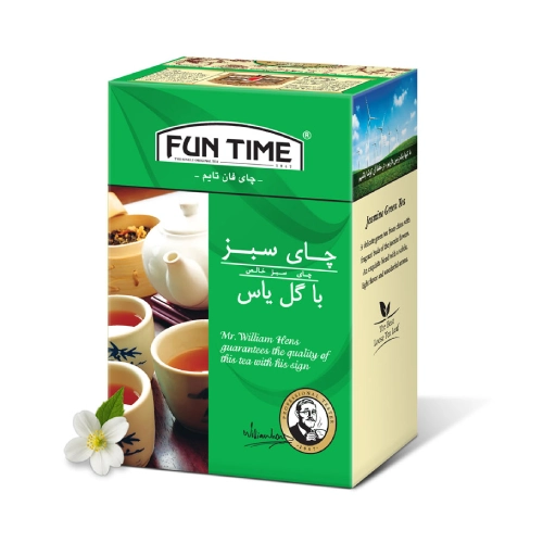 چای سبز یاس 200 گرمی پاکتی